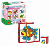 Klocki - Alexander KLOCKI 6w1 Słodkie Zwierzaki 0815 - miniaturka - grafika 1