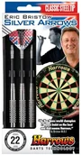 Dart - Harrows Srebrny Rzutki Z Stali Koronka Chrom Mosiądzu Do Gry W Darta (BD10326) - miniaturka - grafika 1