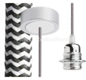 Lampy sufitowe - Redlux Rendl Zestaw HEX wisząca sada CHP+C/BK+CHO+BP1 R11939 - miniaturka - grafika 1