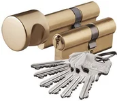 Zamki i wkładki - Wilka Wkładka klasa 6/C komplet 35/65+35/65G mosiądz 6 KLUCZY 23-1573 - miniaturka - grafika 1