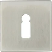 Szyldy i rozety - Domino Rozeta kwadratowa POD KLUCZ SNO4 STAL NIERDZEWNA Szyld EF SN04 BB - miniaturka - grafika 1