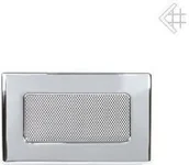 Akcesoria kominkowe - Kratki.pl Kratka kominkowa wentylacyjna powlekana niklowana 11x17 6674-898A9_201 - miniaturka - grafika 1