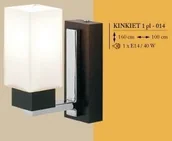 Lampy ścienne - Argon CUBO /014/ kin. 1pł 135 - miniaturka - grafika 1