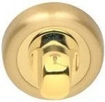 Szyldy i rozety - VDS Rozeta okrągła WC R2 ZŁOTY/ZŁOTO SATYNA 10-1057 - miniaturka - grafika 1