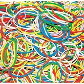 Gumki recepturki - Donau GUMKI RECEPTURKI 0,5KG 1450SZT 7785001PL-99 - miniaturka - grafika 1