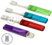 Szczoteczki do zębów - Pozostale SZCZOTECZKA ortodontyczna turystyczna w podróżnym etui - miniaturka - grafika 1