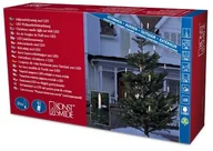 Pozostałe oświetlenie - Konstsmide 1128-020 oświetlenie choinkowe LED w formie świeczek, do użytku na zewnątrz (IP44), 230 V, 16 diod z ciepłym, białym światłem, zielony kabel (1128-010) - miniaturka - grafika 1