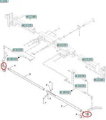 Części i akcesoria do maszyn rolniczych - CNH PRZEGUB SKRĘTU 84073399 - 84442906 - miniaturka - grafika 1