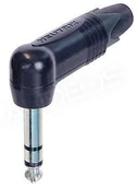 Złącza, przejściówki, adaptery - Neutrik NP3RX-BAG - wtyk jack 6.3mm stereo kątowy - miniaturka - grafika 1