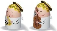 Ozdoby bożonarodzeniowe - Alessi Figurki Angels Band AMGI26SET1 - miniaturka - grafika 1