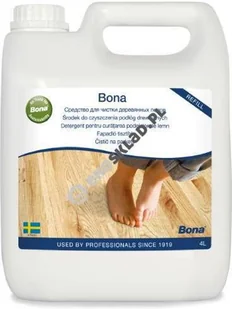 Bona Środek do czyszczenia podłóg drewnianych 4L - Rozpuszczalniki i preparaty do czyszczenia Bona Środek do czyszczenia podłóg drewnianych 4L - Rozpuszczalniki i preparaty do czyszczenia - miniaturka - grafika 1