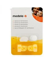 Akcesoria do karmienia - Medela Komplet 2 zaworki 6 membranek 800.0727 - miniaturka - grafika 1