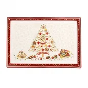 Miski i półmiski - Villeroy & Boch Winter Bakery Delight Półmisek na ciasto duży wymiary: 39 x 26,5 cm (14-8612-2850) - miniaturka - grafika 1