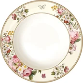 Talerze - Nuova Cer Talerz na zupę 22,5cm R2S Blooming Opulence biały 1360 BLOC - miniaturka - grafika 1