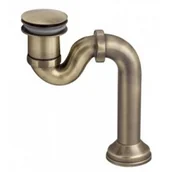 Syfony - Omnires SYOM-W10/BR MARBLE+ syfon wannowy SYOM-W10/BR brązowy - miniaturka - grafika 1