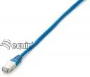Kable miedziane - Equip Patchcord Cat6a, S/FTP, 10m, niebieski 605636 - miniaturka - grafika 1