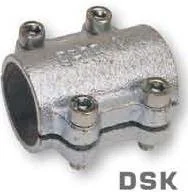 Gebo Żeliwne obejmy do rur stalowych DSK 3/4" 01.260.28.02 - Akcesoria grzewcze - miniaturka - grafika 3