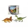 Schleich Dinozaury sceneria: Terizinozaur młody i Triceratops młody 42217 - Figurki dla dzieci - miniaturka - grafika 2