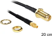 Kable - Delock Kabel antenowy SMA MMCX 20 cm 88580 - miniaturka - grafika 1