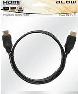 Kable - BLOW Kabel HDMI HDMI 1m Czarny # 92-211 - miniaturka - grafika 1