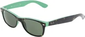 Okulary przeciwsłoneczne - Ray Ban NEW WAYFARER Okulary przeciwsłoneczne czarny/grün 0RB2132 - miniaturka - grafika 1