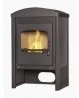 Wkłady kominkowe - HS Flamingo piecyk STAVANGER 9 kW czarny - miniaturka - grafika 1