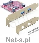 Adaptery i przejściówki - Delock KARTA PCI EXPRESS> 2XUSB 3.0 (89277) - miniaturka - grafika 1