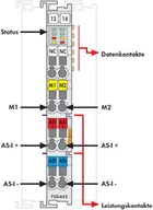 Podzespoły elektroniczne - WAGO IO Link PLC AS-INTERFACE MASTER 750-655 1 szt - miniaturka - grafika 1