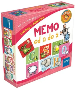 Granna Memo Od A do Ż - Gry planszowe Granna Memo Od A do Ż - Gry planszowe - miniaturka - grafika 3