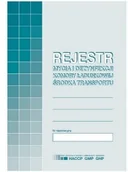 Druki akcydensowe - Michalczyk&Prokop Druk M REJESTR MYCIA I DEZYNFEKCJI KOMORY ŁADUNKOWEJ ŚRODKA TRANSPORT - miniaturka - grafika 1