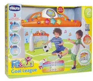 Chicco bramka grająca Fit&Fun światło dźwięk od 2 lat 5225 - Zabawki i gry sportowe - miniaturka - grafika 6