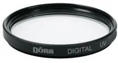 Filtry fotograficzne - Dörr UV filtr ochronny do obiektywu z przednim gwintu filtra na dalsze akcesoria, srebro 310025 - miniaturka - grafika 1