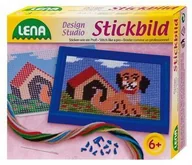 Prace ręczne dla dzieci - Lena Wyszywanka Piesek Dostawa za 0 zł do punktów odbioru. - miniaturka - grafika 1