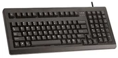 Klawiatury - Cherry Compact 48 cm 19 cale Corded Keyboard Black USB (DE) G80-1800LPCDE-2 - miniaturka - grafika 1