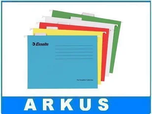 Esselte Teczka zawieszana A4 zielony 25szt 90318 - Teczki i skoroszyty - miniaturka - grafika 2