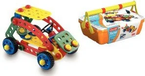 Quercetti Techno Toolbox Układanka 6140 - Zabawki konstrukcyjne - miniaturka - grafika 2