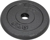 Obciążenia - Vivo Obciążenie żeliwne czarne 5kg 4561804 - miniaturka - grafika 1