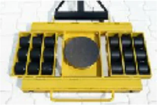 Polska 122 12235610 wózek skrętny 18 rolkowy 18KS, rolki: 18x kompozyt (nośność: - Inne urządzenia budowlane Polska 122 12235610 wózek skrętny 18 rolkowy 18KS, rolki: 18x kompozyt (nośność: - Inne urządzenia budowlane - miniaturka - grafika 1