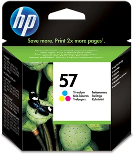 Hewlett-Packard Hewlett Packard Tusz HP 57 Deskjet 450/5150/5550 PSC 1215/1216/1315 | 500 str | CMY C6657AE - Tusze oryginalne - miniaturka - grafika 2