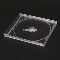 Pudełka i akcesoria na płyty CD - Omega Pudełko JEWEL CASE 1 CD CLEAR (40730) - miniaturka - grafika 1