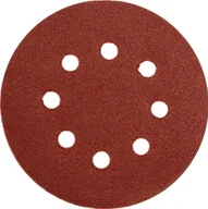 Materiały ścierne - YATO Krążki ścier rzep otwory 125mm p180 5szt YT-83457 - miniaturka - grafika 1