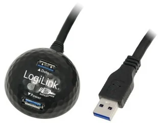 LogiLink Kabel - stacja dokuąjca CU0035 - Kabel ze stacja dokującą 2x USB 3.0 - Huby USB - miniaturka - grafika 3