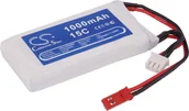 Akcesoria i części modelarskie - Cameron Sino 1000mAh 7.40Wh Li-Polymer 7.4V 2S 15C () CS-LT925RT - miniaturka - grafika 1