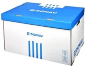 Pudła i kartony archiwizacyjne - Fellowes Pudło archiwizacyjne otwierane do góry zbiorcze kartonowe FSC DONAU wzmocnione - miniaturka - grafika 1