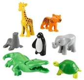 Klocki - Ecoiffier Bausteine - Zootiere 3248 - miniaturka - grafika 1