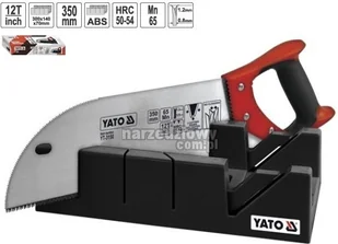 YATO Piła ze skrzynką plastikową uciosową 350mm YT-3150 - Piły ręczne - miniaturka - grafika 2