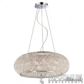 Oprawy, klosze i abażury - Ideal Lux PASHA SP10 CROMO oprawa wisząca 10 x 40W E14 82196 082196 - miniaturka - grafika 1