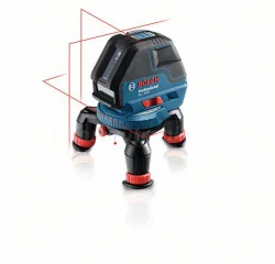 Bosch Laser krzyżowy / Poziomnica GLL 3-50 Professional + LR2 + BM1 + L-Boxx 0601 (601063803) - Poziomice, łaty, miary - miniaturka - grafika 2