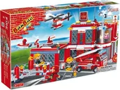 Klocki - Banbao 8311 Straż pożarna Remiza - miniaturka - grafika 1
