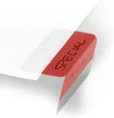 Zakładki indeksujące - DURABLE QUICK TAB SAMOPRZYLEPNE DWUSTRONNE INDEKSY, SZER. 40 MM - miniaturka - grafika 1